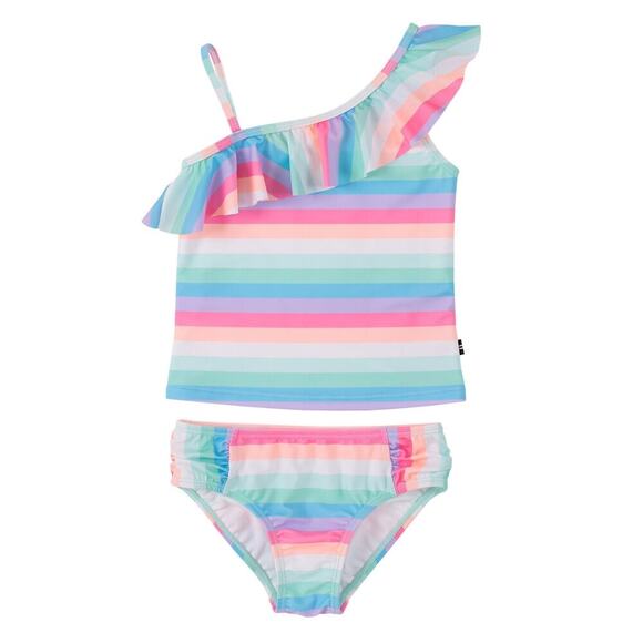 Nautica Sherbet Stripe Tankini NWT Size 2T - Picture 1 of 5